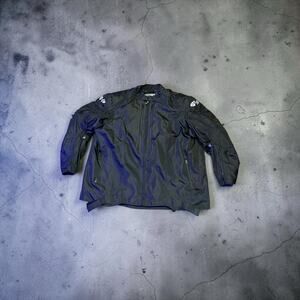Joe Rocket 4XL Big & Tall Black Textile Armored Motorcycle Riding Jacket